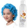 Amzsudy Spray colorato temporaneo blu per capelli per uomini e donne, colore argento istantaneo Coloblue alternativa per adolescenti, styling rapido per feste, Natale, Halloween, usa e getta, lavabile