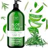 bleu & marine Bretania CMP Aloe Vera + Rosmarino Depilazione Gel (laser, cera, crema, depilatore...) e Rasatura (Viso e Corpo) 6x + RILASSANTE | 48h IDRATANTE | 3x + LENITIVO - Formula Professionale (1000 ml)