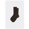 Tezenis Calzini A 3/4 Cotone A Costine Donna Donna Marrone