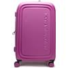 Mandarina Duck carrello Logoduck + Trolley Digital Pink porpora