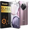 Vauki Vetro Temperato per Honor Magic 7 Lite 5G, Pellicola Protettiva con [2+2 Pezzi] Protezione Obiettivo Fotocamera, Anti-impronte 9H HD Vetro Temperato Film Senza Bolle Vetrino Schermo