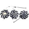 X psblty Ventola for scheda grafica PLD10020S12H da 95 mm, DC12 V, 0,65 A, a 4 pin, compatibile con Gigabyte, Radeon, RX 7900 XTX GAMING(Left fan)