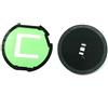 YuYue Electronic Sostituzione porta posteriore in vetro della batteria compatibile con l'ingranaggio dell'orologio Samsung S3 R770 SM-R775