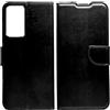 Generico Custodia Compatibile con TCL 40R 5G display 6.6 T771K T771K1 T771H T771A COVER STAND flip LIBRO gel PORTAFOGLIO magnetica eco pelle porta carte vano card (Nero)