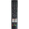 Arkaia Telecomando di ricambio per Telefunken TV D43F750X2CW | D43U750X2CWI | D50U860B2CW | L24H550X2CWI