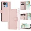 linsuyu Cover Compatible con ZTE Blade V50 Vita 【Design a portafoglio due scomparti per carte】 Custodia per cellulare Pink