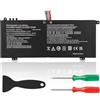 Aofonchy 4588105-2S 40071698 Batteria Compatibile con Dynabook Satellite Pro C50-H C50-E C50D-B C40-G C40-H C50-H-108 C50-H-103 C50D-B-115, MEDION Akoya E15403, 40072215 4588106 4588106 2S