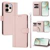 linsuyu Cover Compatible con Oppo Reno15 Pro / Reno15 Pro mini 【Design a portafoglio due scomparti per carte】 Custodia per cellulare Pink