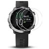 Zshion - Pellicola proteggi schermo in vetro temperato per Garmin 645, durezza 9H, per Garmin Forerunner 645, anti-impronte, trasparente, confezione da 2