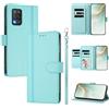 linsuyu Cover Compatible con Realme Q3 / Q3i,Compatible con Realme 8 5G / 9 5G (India) / V13 【Design a portafoglio due scomparti per carte】 Custodia per cellulare Mint