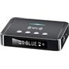 Ubric Trasmettitore e ricevitore Bluetooth 5,0, adattatore audio NFC 3 in 1, 3,5 mm AUX/coassiale/ottico, per PC TV Tablet Altoparlante Sistema stereo domestico
