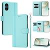 linsuyu Cover Compatible con Sony Xperia 5 V 【Design a portafoglio due scomparti per carte】 Custodia per cellulare Mint