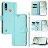 linsuyu Cover Compatible con Motorola Moto E7 Power 2021 / E7i Power 【Design a portafoglio due scomparti per carte】 Custodia per cellulare Mint