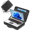 Smatree Laptop Custodia a Tracolla con Mano per 15,6 pollici Samsung Galaxy Book5 Pro 360,per GalaxyBook4 360/Book3 360/Book4 Edge Copilot+PC,Galaxy Chromebook 4+/Plus(Non adatta a Samsung 16 pollici)