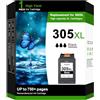 Cebhink Cartuccia per stampante 305 XL, compatibile con HP 305 nero