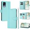linsuyu Cover Compatible con TCL 405/406 / 406s / 408 / T506D 【Design a portafoglio due scomparti per carte】 Custodia per cellulare Mint