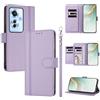linsuyu Cover Compatible con Oppo Reno11 F / F25 Pro 【Design a portafoglio due scomparti per carte】 Custodia per cellulare Purple