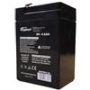 TRUSTECH Batteria al Piombo AGM 6V4.5Ah per lampade di emergenza, sistemi di allarme, giocattoli elettrici, torce ricaricabili e piccoli dispositivi elettronici