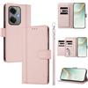 linsuyu Cover Compatible con OnePlus Nord CE3 5G,Compatible con Oppo K11 (China) 【Design a portafoglio due scomparti per carte】 Custodia per cellulare Pink