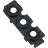 Generico Ricambio compatibile con Samsung Galaxy A13 4G SM-A135F A135F vetro posteriore vetrino scocca lente obbiettivo + Cornice RING rear fotocamera BACK camera