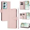 linsuyu Cover Compatible con Oppo A79 / A2 5G / A1S,Compatible con OnePlus Nord N30 SE 【Design a portafoglio due scomparti per carte】 Custodia per cellulare Pink