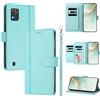 linsuyu Cover Compatible con ZTE Blade A52 Lite 【Design a portafoglio due scomparti per carte】 Custodia per cellulare Mint