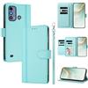linsuyu Cover Compatible con ZTE Blade A53 / Blade A53 Plus 【Design a portafoglio due scomparti per carte】 Custodia per cellulare Mint