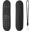 Hi Color Custodia protettiva in silicone per telecomando Sky Glass, antiscivolo, antiurto, custodia per telecomando (nera)