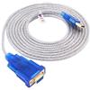 Dtech 3 m USB a porta seriale RS232 DB9 femmina adattatore cavo con chipset FTDI supporta Windows 10, 8, 7 e Mac Linux