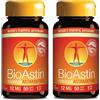 Nutrex Hawaii, BioAstin, Astaxantina Hawaiana, 12 mg, 2 Giorni di Deposito, 2x 50 Capsule morbide, Testate in Laboratorio, Vitamina E, Senza Glutine, Senza Soia, non OGM, Confezione Doppia
