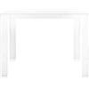 Kartell Invisible Table, PMMA, 100x100x72 cm, Cristallo, H. 72