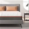 Sweetnight Materasso 150x190, Materasso Matrimoniale, Materasso a Molle Indipendenti Insacchettate & Memory Foam, Altezza 20cm, Ergonomico 7 Zone in Alto Resilienza e Isolamento del Movimento
