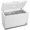 METRO Professional Congelatore a pozzetto GHF2500, acciaio/alluminio, 73.5 x 165. x 83.5 cm, 125 W, 2 cestelli, illuminazione a LED, con serratura, bianco (500 L)