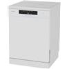 Hisense HS643B90W - Lavastoviglie classe B, 15 servizi, fondo 60 cm, asciugatura extra, programma automatico, terzo vassoio, programma breve 1 ora, 15 servizi, Aqua Protect System, controllo touch