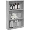 SKTQYQO Armadio Da Bagno A Muro Sonoma Grigia 40x10x60,5 Cm