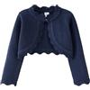 Mjjsk Coprispalle a maniche lunghe per ragazze, cardigan semplice con un bottone, alla moda, lavorato a maglia, cappotto leggero casual morbido lavorato a maglia