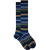 Gallo Calze lunghe uomo cotone blu righe multicolor