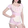 Landofgenie Body Donna Bodysuit in Cotone 95% con 3 Bottoni all'Inguine Comodo e Traspirante per Tutto Il Giorno, Sport & Ufficio
