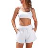 SHEKINI Costume da bagno da donna, 2 pezzi, con tasche