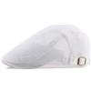 meioro Cappello da uomo estivo piatto in rete traspirante cappello da newsboy ultra sottile berretto Ivy Cap regolabile Gatsby Cabbie cappelli da guida