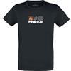 Difuzed Pokemon Charizard Uomo T-Shirt Nero XL 100% Cotone Regular