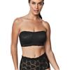 SELMARK - 10916 Reggiseno a fascia da donna, Nero , S