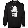 MAGLIERIA CONFORTI Felpa con Cappuccio Divertente Enzo Spatalino FAIT! E' Ora di finiamola - La zanzara Adulto Unisex