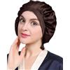LilySilk Lily Silk Copricapo da Notte, Traspirante con Forma Classica e Comoda in Seta