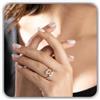 Handmade Personalizzato pietra portafortuna anelli, dicembre Stacker amore nodo cuore nodo oro rosa citrino argento