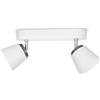 Philips myLiving Faretto LED Dender a 2 luci in metallo 4 W bianco 533423116 [Classe energetica A]