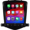 OEM Lettore multimediale per auto, display touchscreen, integrazione smartphone, compatibile con Chevrolet Cruze J300 dal 2008 al 2012, con connessione wireless, telecamera posteriore AIPRO modello P4-CP