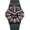 Luminox Orologio analogico al quarzo svizzero da uomo con cinturino in plastica XS.0329.1, Nero, cinghia