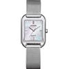 Citizen Orologio da polso analogico da donna Eco-Drive con cinturino in acciaio inox, Colore: rosa., Bracciale