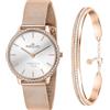 Morellato 1930 Orologio Solo Tempo da Donna | Ottone, Acciaio, Cassa 3,32 cm x 3,1 cm, PVD Oro Rosa